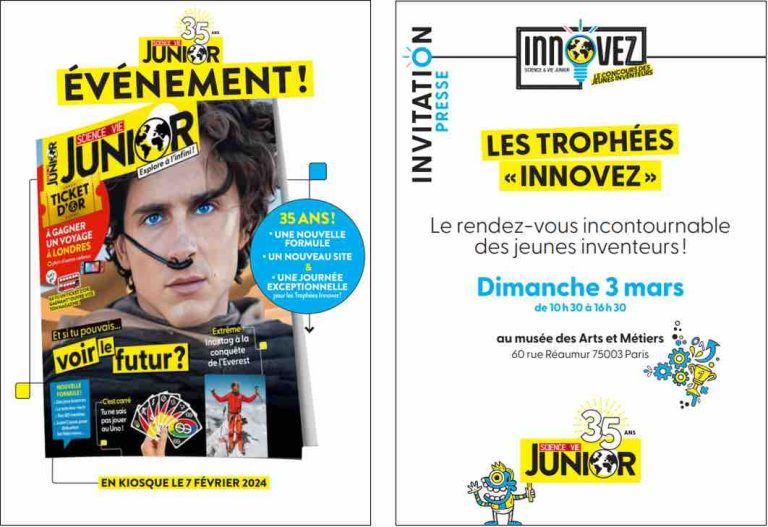 «Science & Vie Junior» fête ses 35 ans