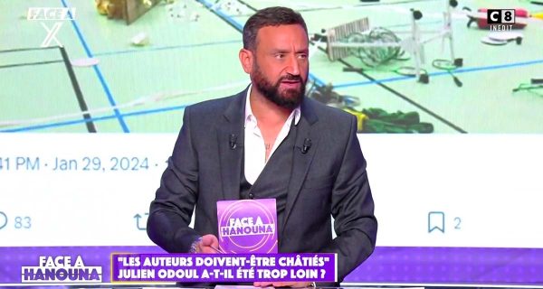 Influenceurs et politiques de droite se réunissent dans «Face à Hanouna» sur C8 