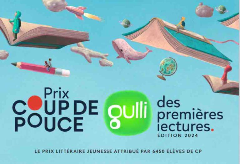 Gulli : Dominique Tenza parrain du Prix Coup de Pouce Gulli des Premières Lectures 2024