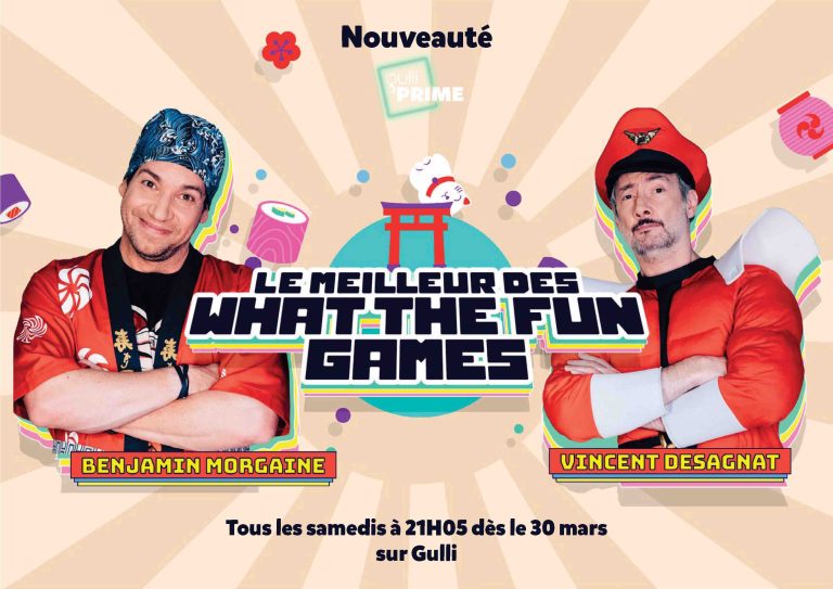 Gulli : Vincent Desagnat et Benjamin Morgaine aux commandes du «Meilleur des what the fun games» dès le 30 mars