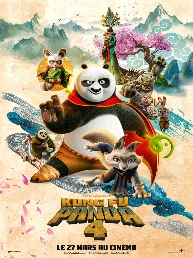 Le nouveau film d’animation «Kung Fu Panda 4» s’impose en tête du box-office nord-américain