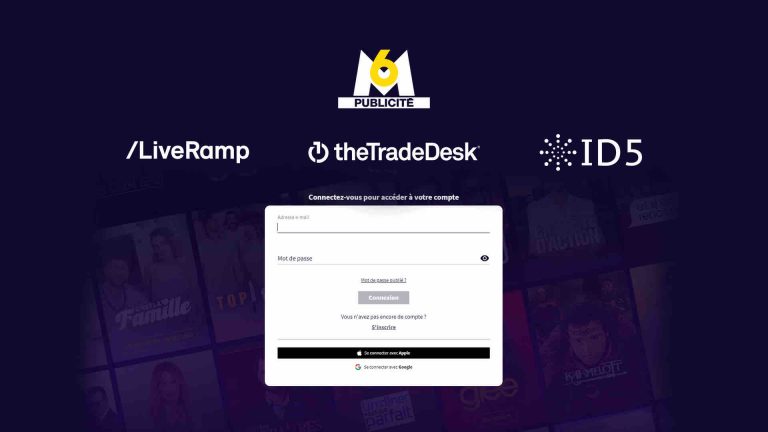 M6 Publicité annonce ses partenariats avec LiveRamp, The Trade Desk et ID5, autour de leurs solutions alternatives aux cookies tiers