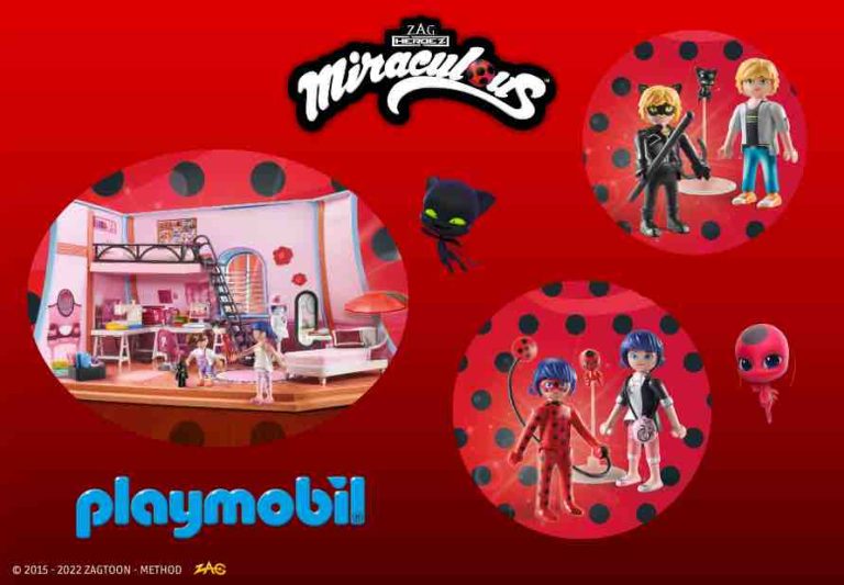 TF1 Licensing/ Playmobil x «Miraculous» : lancement d’une gamme inédite de jouets