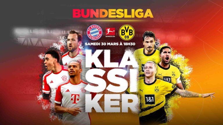 beIN SPORTS/ football: Bayern  Munich – Borussia Dortmund, le Klassiker à suivre samedi 30 mars à 18h30 sur beIN SPORTS 1