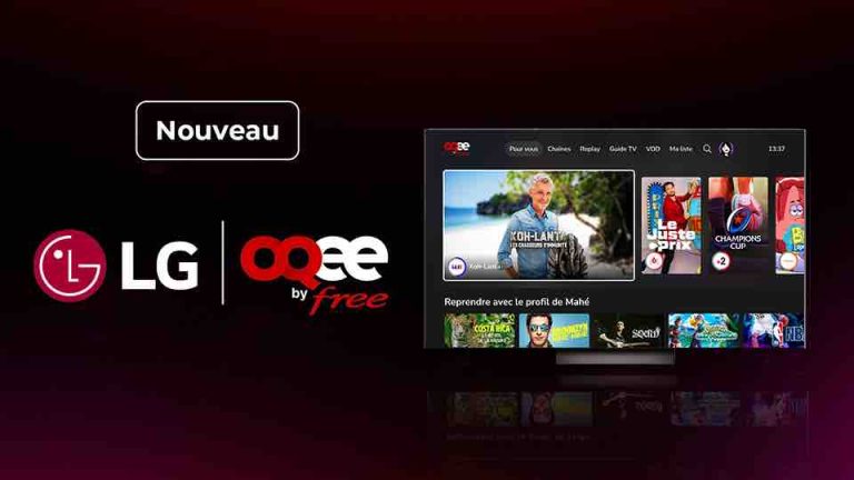Free propose son appli TV sur les Smart TV LG