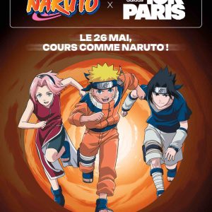 Naruto s’associe à ASO pour l’événement Adidas 10K Paris qui aura lieu le dimanche 26 mai