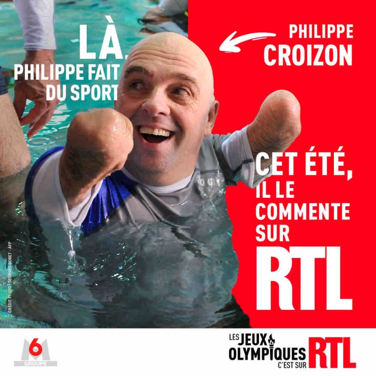 RTL : Philippe Croizon, nouveau consultant RTL cet été pour les JO