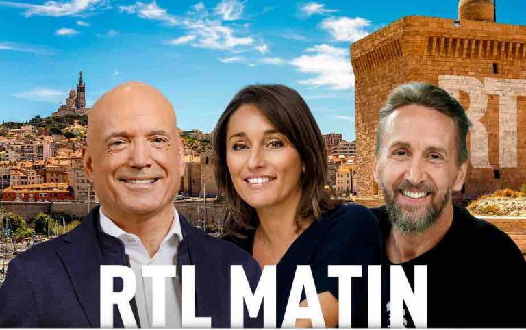 RTL : «RTL Matin» en direct de Marseille le 22 avril