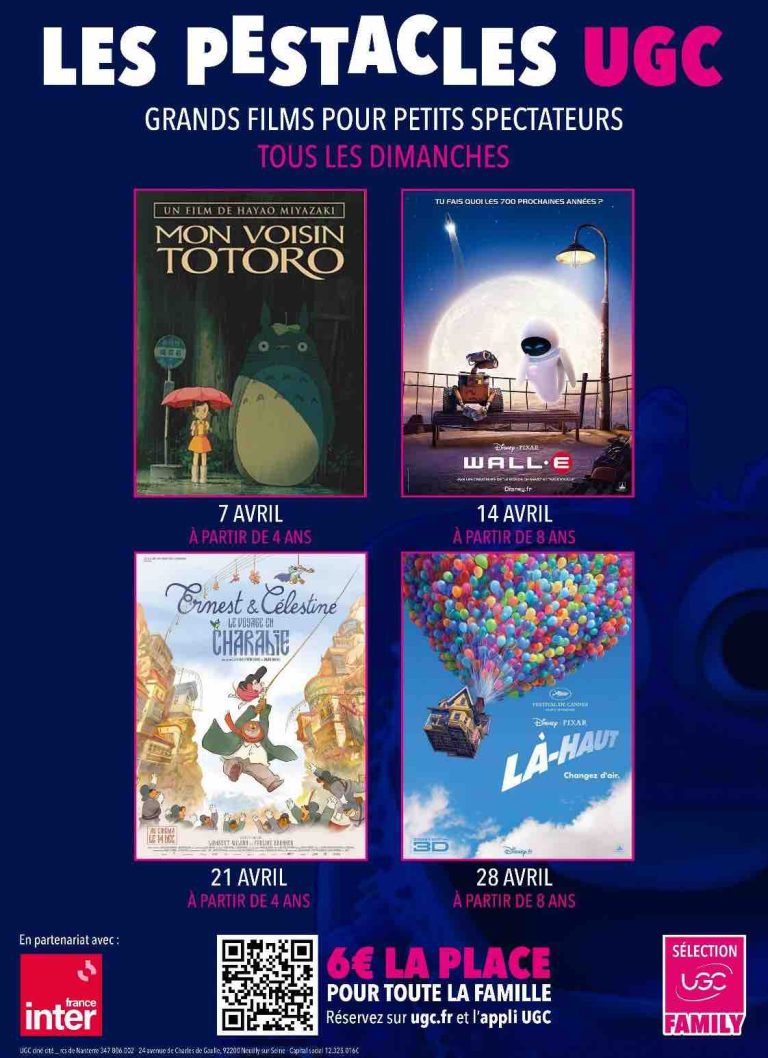 UGC lance «LES PESTACLES UGC», en partenariat avec France Inter, du 7 avril au 23 juin 2024