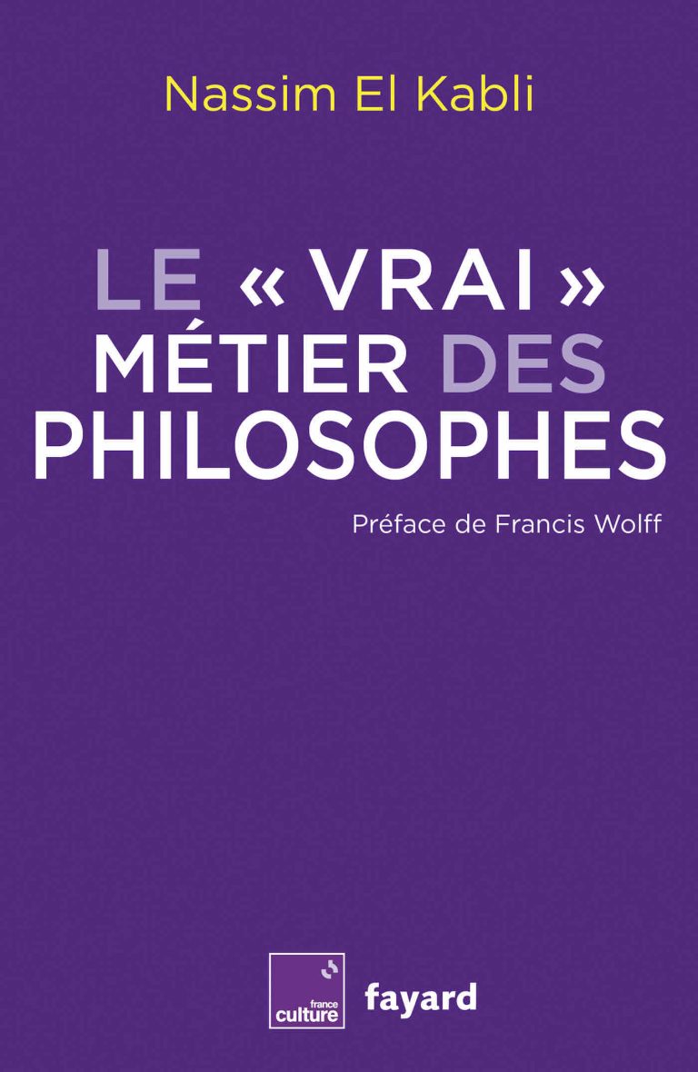 France Culture : «Le «vrai» métier des  philosophes» aux éditions Radio France et Fayard