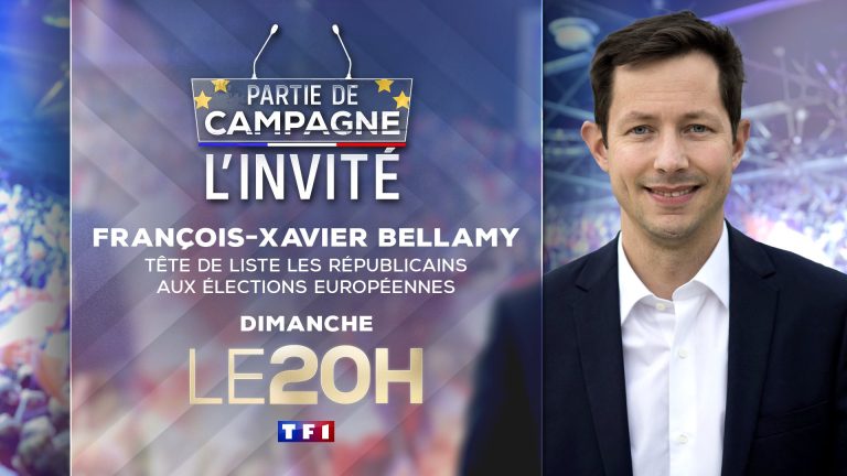 TF1 : record pour «Partie de campagne» avec François-Xavier Bellamy dans le JT de 20H