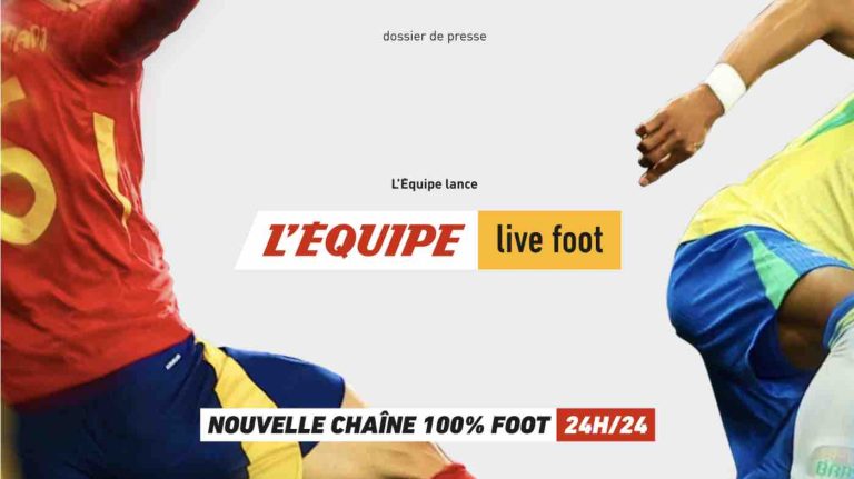 L’Équipe lance L’Équipe live foot, sa nouvelle chaîne numérique 100% foot