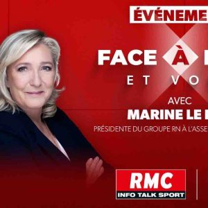 RMC : Marine Le Pen invitée du nouveau rendez-vous «Face à Face et Vous» ce lundi 6 mai