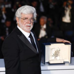 George Lucas couronné de la Palme d’or d’honneur à Cannes sous les acclamations 