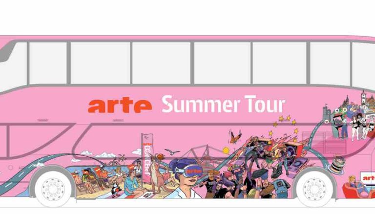 ARTE : le bus du ARTE Summer Tour part à nouveau à la rencontre du public dès le 8 juin