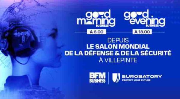 BFM BUSINESS en direct du salon Eurosatory