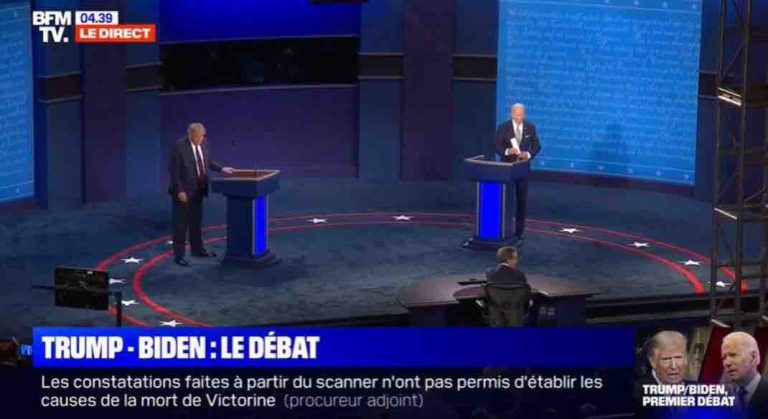 BFMTV : nuit spéciale débat de l’élection présidentielle americaine  le 27 juin