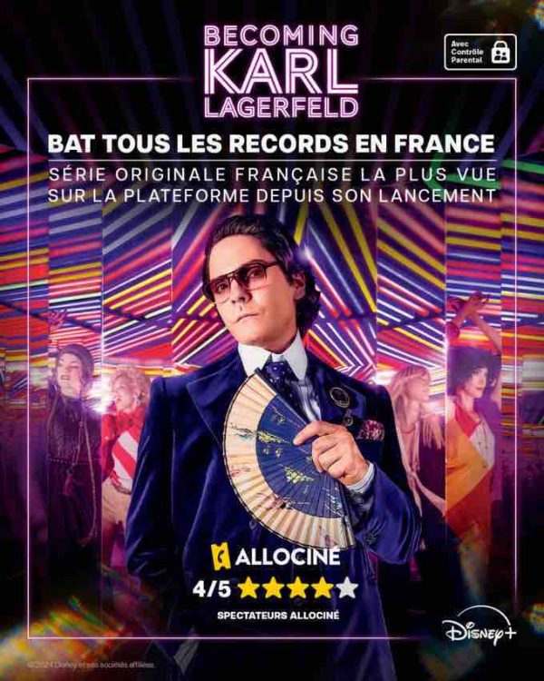 Disney+ : «Becoming Karl Lagerfeld», meilleur démarrage pour une production originale Disney+