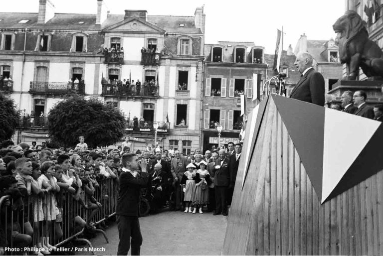 Exposition photo «Paris Match» : «De Gaulle et la Bretagne»