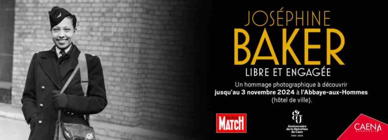 Exposition photo «Paris Match» à Caen : «Joséphine Baker, libre et engagée»