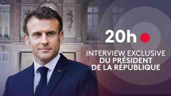 France 2/ TF1: 7,6 millions de téléspectateurs devant l’interview d’Emmanuel Macron 