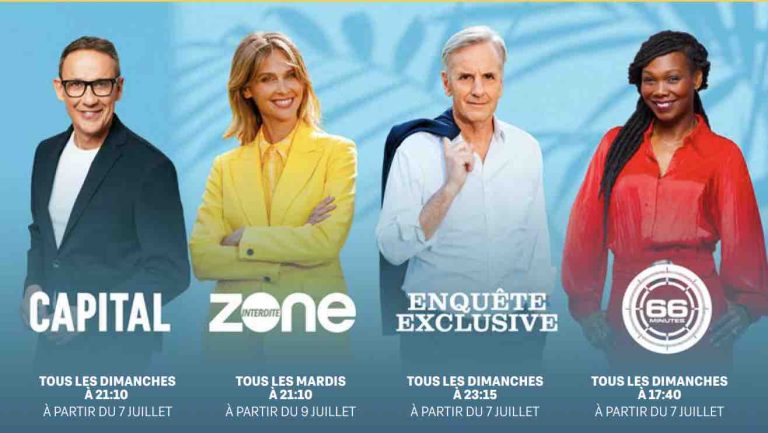 M6 : les magazines d’information passent en mode estival dès le 7 juillet