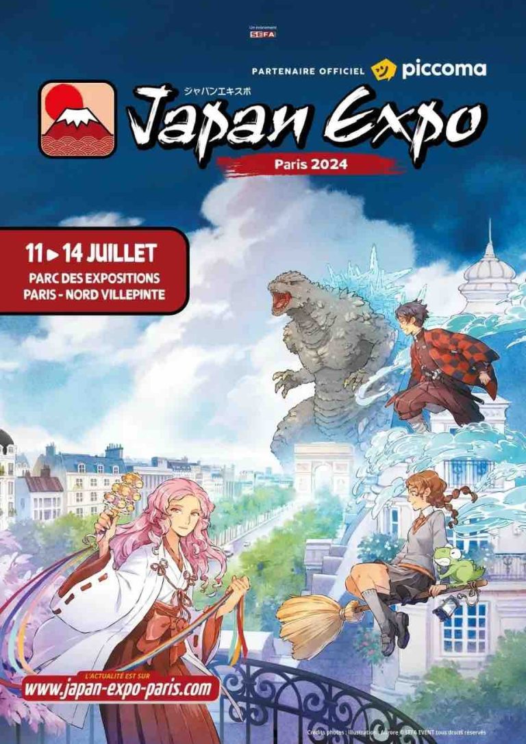 Avec Godzilla comme emblème, Japan Expo revient du 11 au 14 juillet