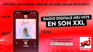 NRJ lance la radio digitale «NRJ HITS EN SON XXL» en partenariat avec Ircam amplify
