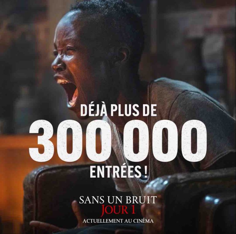 Paramount Pictures: plus de 300.000 entrées pour le thriller américain «Sans Un Bruit : Jour 1»