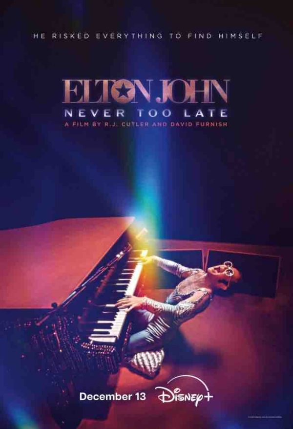 Disney+ : le documentaire «Elton John: Never Too Late» dès le 13 décembre