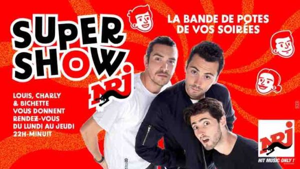 NRJ : «Le Supershow NRJ» du lundi au jeudi dès 22h00