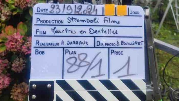 France 3 : «Meurtres en dentelles» en tournage avec Camille Aguilar et Jean-Marc Barr
