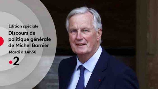 France TV : édition spéciale Discours de politique générale de Michel Barnier