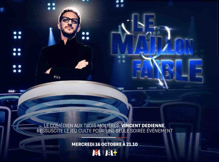 M6 : «Le Maillon Faible» présenté par Vincent Dedienne mercredi 16 octobre à 21h10