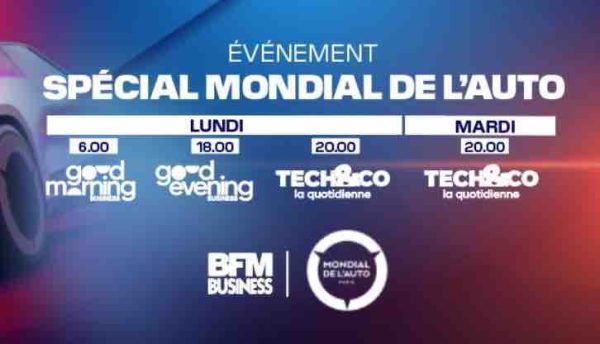 BFM Business : dispositif spécial mondial de l’automobile