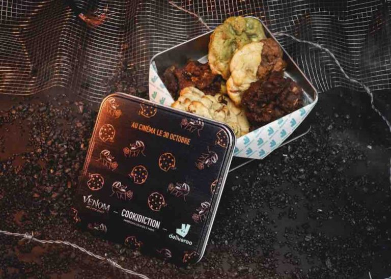 Deliveroo et Cookidiction célèbrent la sortie du film «Venom The Last Dance»