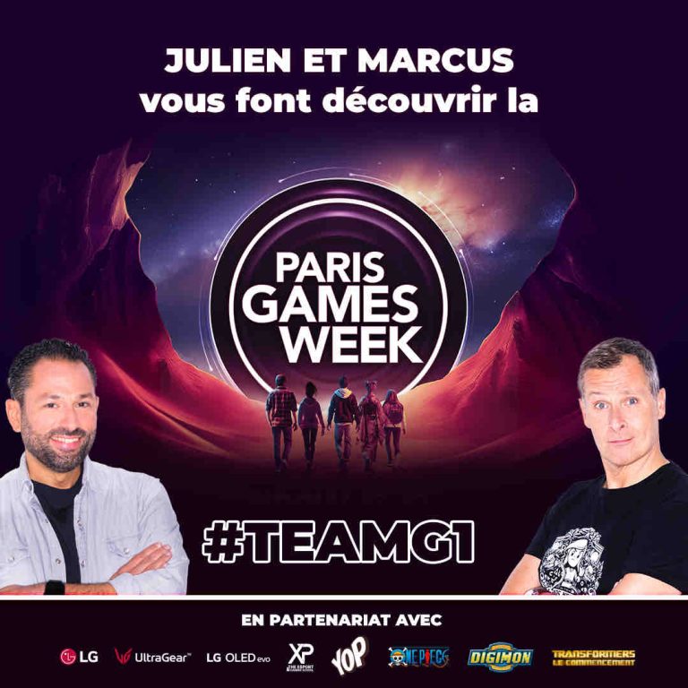 GAME ONE en direct de la Paris Games Week du 23 au 27 octobre