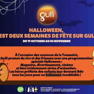 Gulli : programmation spéciale Halloween du 19 octobre au 3 novembre 2024