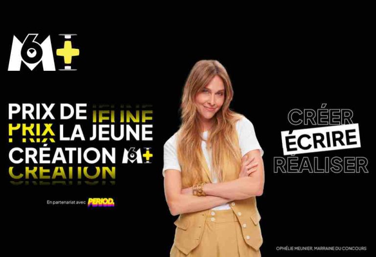 M6+ / Prix de la Jeune Création M6+ parrainé par Ophélie Meunier : lancement de la 2ème édition