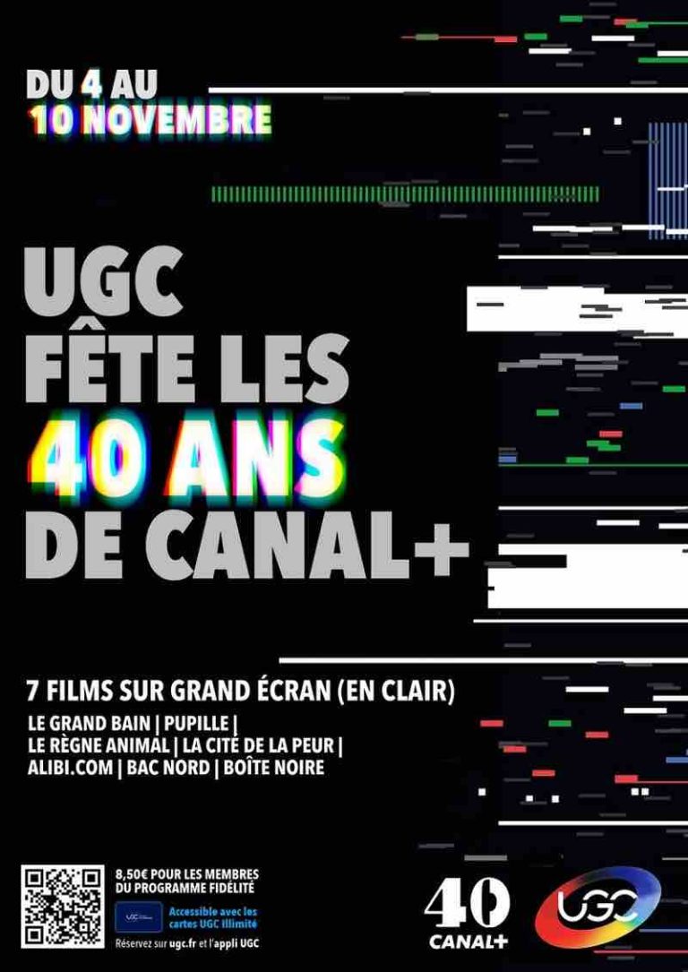 UGC fête les 40 ans de CANAL+ 