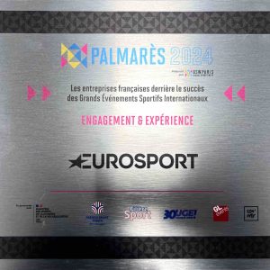 Eurosport lauréat du Palmarès 2024 de la Global Sport Week pour sa couverture des Jeux Olympiques de Paris 2024