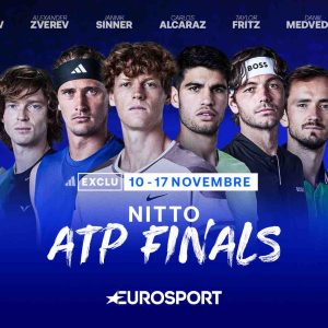 Eurosport : les Nitto ATP Finals en direct et en exclusivité du 10 au 17 novembre