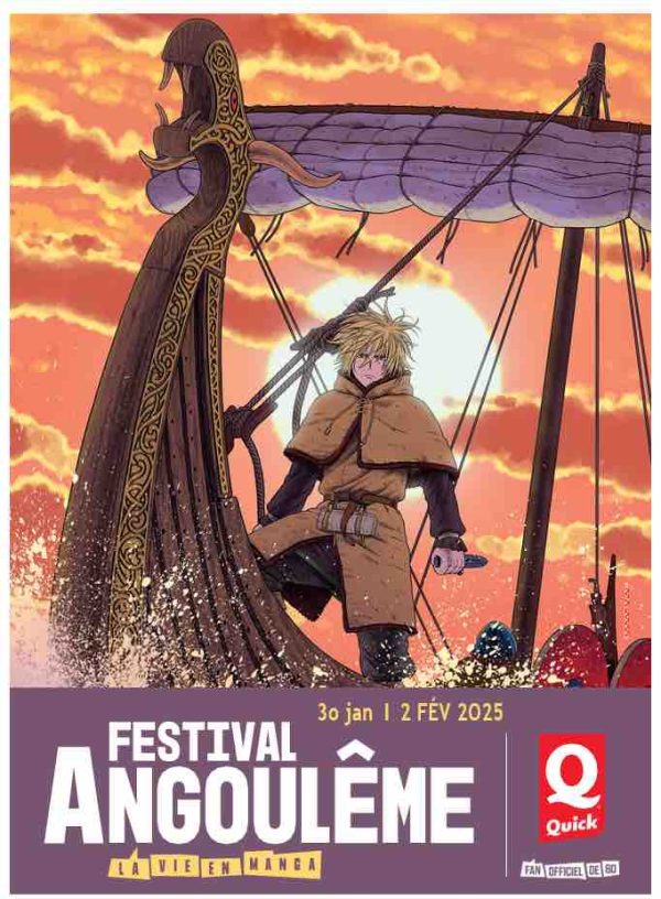 Le Festival International de la Bande Dessinée d’Angoulême et Quick annoncent leur partenariat à partir de 2025