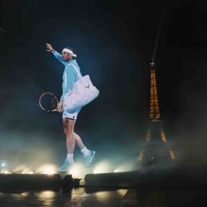 Nike célèbre Rafael Nadal avec une projection monumentale au Trocadéro