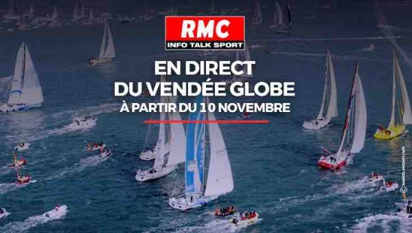 RMC : dispositif spécial dès le 8 novembre pour couvrir la 10ème édition du Vendée Globe