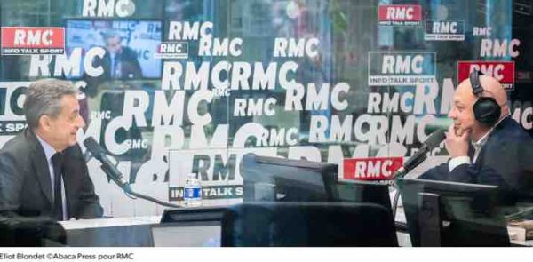 RMC/ «Des livres RMC»: Nicolas Sarkozy invité de Fred Hermel