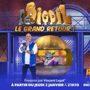 20 ans après la fin du «Bigdil» sur TF1, Vincent Lagaf’ revient le 2 janvier à 21h10 sur RMC Story