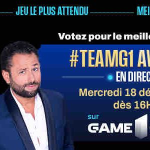 GAME ONE : Julien Tellouck présente les «#TEAMG1 AWARDS 2024» mercredi 18 décembre en direct