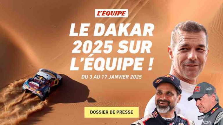L’Équipe : le Dakar 2025 à l’honneur sur tous les supports du groupe du 3 au 17 janvier 2025