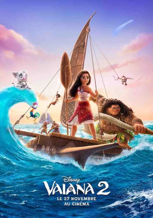 La princesse polynésienne Vaiana surfe sur la vague du box-office nord-américain